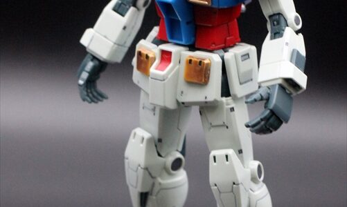 【ガンプラ】『ＨＧ 1/144 RX-78-02 ガンダム（ククルス・ドアンの島版）』製作１３